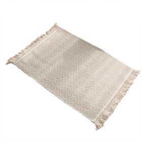 6PC 12inch*18inch Rectangular jute placemat, a natural and eco-friendly table protector, a must-have for any home or dining room.