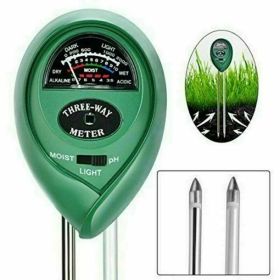 3 In 1 PH Tester Soil Water   Light Test Meter For Garden Plant Seeding (Option: W12064828)